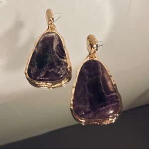 >>>>>>SOLD<<<<<<Mauve Stone earrings
